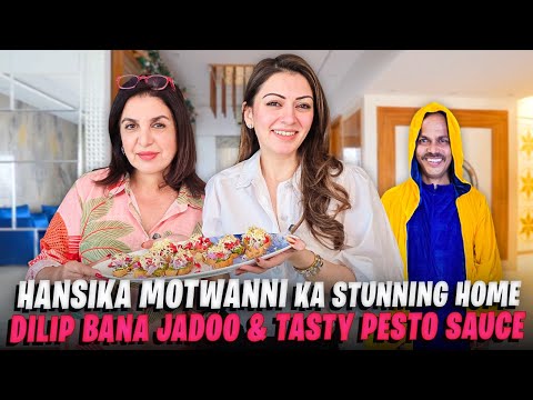 Hansika Motwanni Ka Lovely Home, Bag Collections, Koi Mil Gaya Ki Shoot Memories & Pesto Sauce!