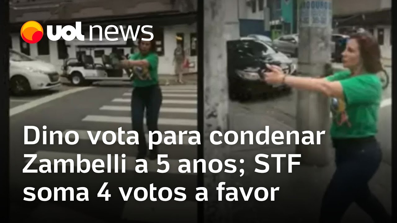 Dino se une a ministros do STF para condenar Zambelli a 5 anos por perseguição armada
