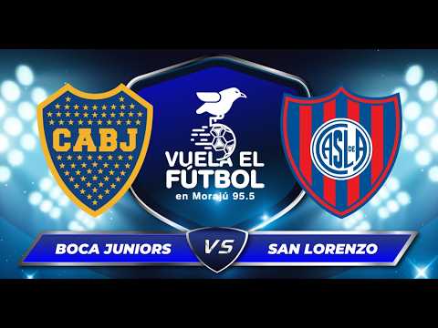 🟥 EN VIVO | BOCA JUNIORS vs SAN LORENZO - TORNEO APERTURA (FECHA 10)