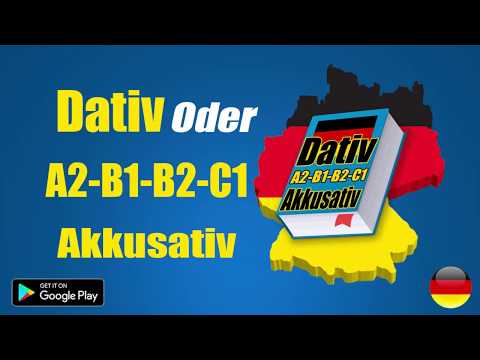 Verben mit Dativ und Akkusativ Übungen Video