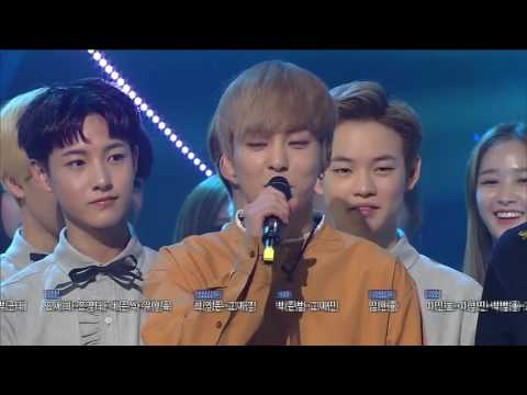 160828 - EXO LOTTO Inkigayo Win No 1