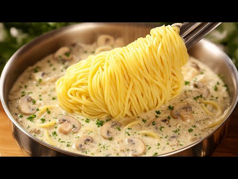Unglaublich leckere Spaghetti in 15 Minuten! Das köstlichste Abendessen, das Sie je gegessen haben!