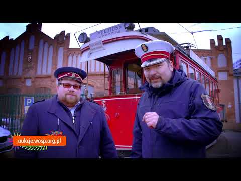 Aukcja WOŚP 2023 - przejazd zabytkowym tramwajem