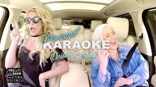 Christina Aguilera and Britney Spears Carpool Karaoke