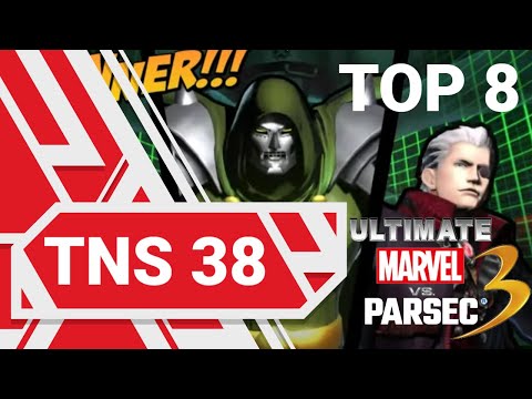 Top 8 Coach Steve, Flocker, Jibrill - Ultimate Marvel vs Capcom 3 Tournament - TNS UMvC3 Parsec #38