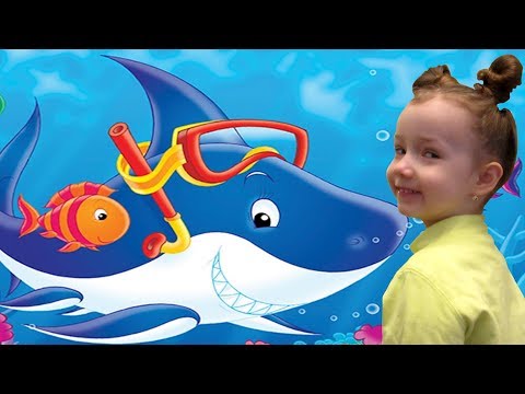 Big Shark in Real Life! UT kids at the Aquarium. Sea animals for kids Video