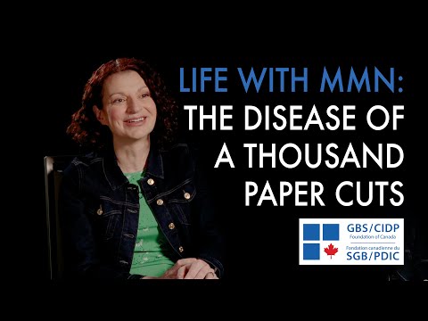 MMN - "The disease of 1,000 paper cuts": Pamela's Story