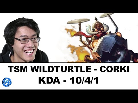 TSM WildTurtle(Corki) vs CLG Doublelift(Vayne) - NA Duo Lustboy