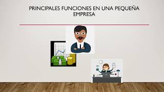 COMO ELABORAR EL ORGANIGRAMA DE MI PEQUEÑA EMPRESA