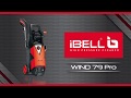 iBELL Wind-79 Pro 1900W Black & Orange Pressure Washer