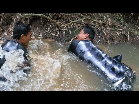 P1.Grabe halos wala pang isang oras ang dami na naming huli purong hito!