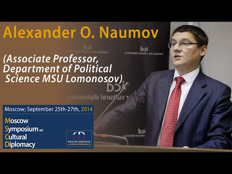 Alexander O. Naumov (Associate Professor, Department of Political Science MSU Lomonosov)