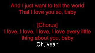 Stevie Wonder Karaoke - I Love Every Little Thing About You (Karaoke)
