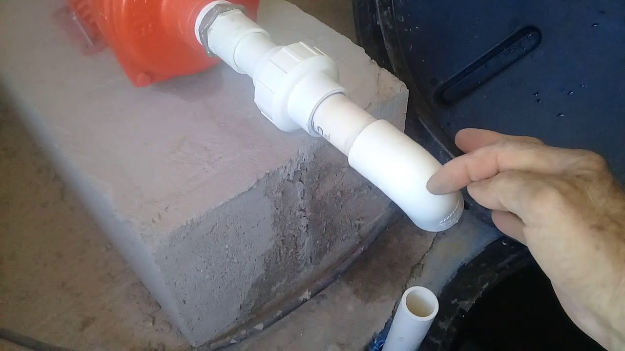 Instalando una BOMBA CENTRIFUGA de 0.5 H.P, ALIMENTANDOLA DESDE UNA CISTERNA (1ra. Parte).......