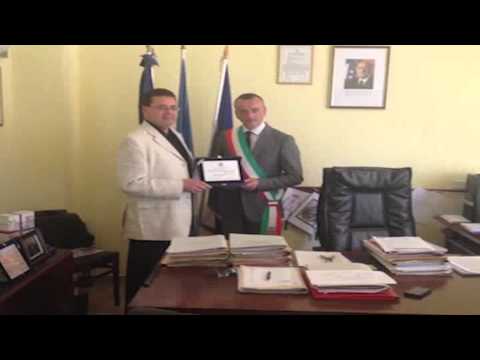 ONDA TG 30.06.2014 - JOHN K. WEINSTEIN IN VISITA A PRATOLA PELIGNA