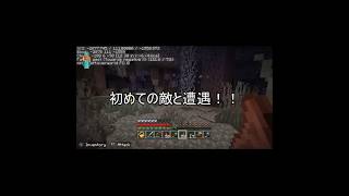 初めての敵に遭遇！！ #minecraft #マインクラフト #ゲーム実況 #完全初見 #作業用BGM