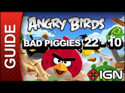 Angry Birds: Bad Piggies Level 22-10 3 Star Walkthrough