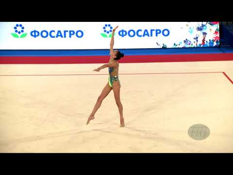 ALESKOVSKA Alisa (LAT) - 2019 Rhythmic Junior Worlds, Moscow (RUS) - Qualifications Rope