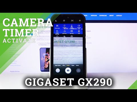 How to Activate Camera Timer in GIGASET GX290 – Adjust Camera Settings
