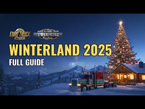 ETS2 & ATS Christmas Event 2025 GUIDE! 🎄Winterland Portal, Rewards & Fast Progress
