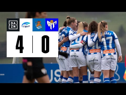 Real Sociedad vs Sporting Club Huelva (4-0) | Resumen y goles | Highlights Liga F