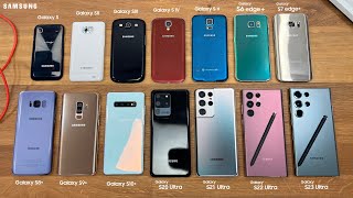 EVERY Samsung Galaxy S Comparison! (Galaxy S1 - S23 Ultra)