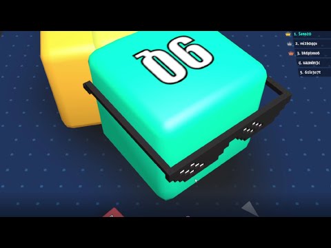 Cubes 2048.io - my best record 7.10.