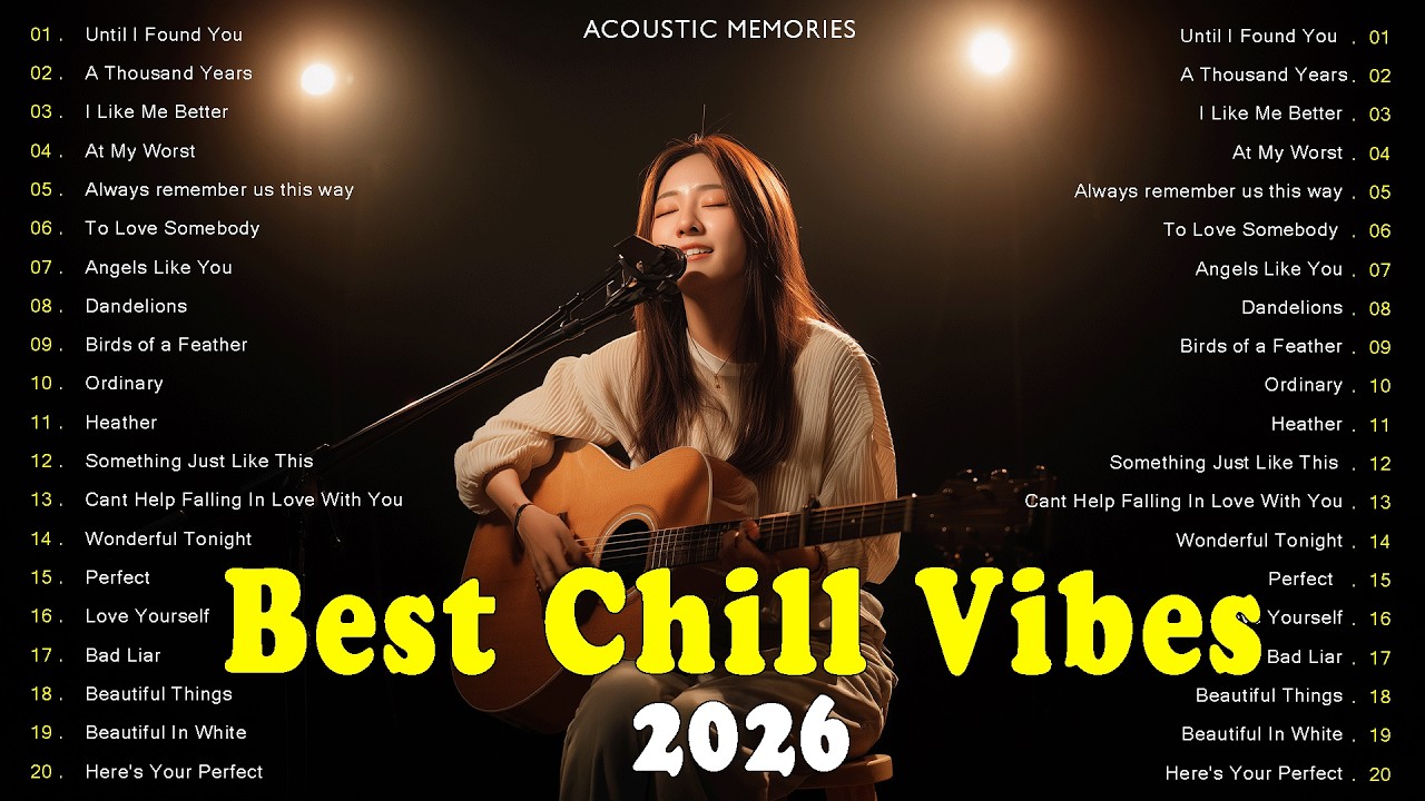 Best Chill Vibes Playlist ✨🎶 Top Spotify Hits 2026 | Billie Eilish, Pink Sweat$, Adele