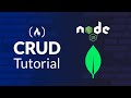 CRUD API Tutorial Node Express MongoDB
