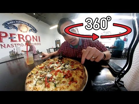 Mangio autentica PIZZA NAPOLI americana più buona che a Bergamo