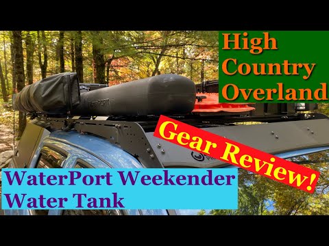 Gear Review: WaterPort Weekender 8 Gallon Water Tank
