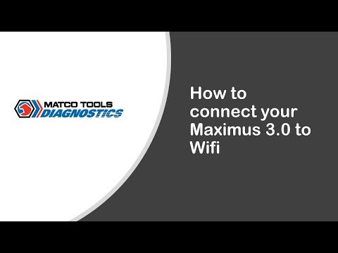 How To Connect Your Maximus 3.0 to Wi-Fi
