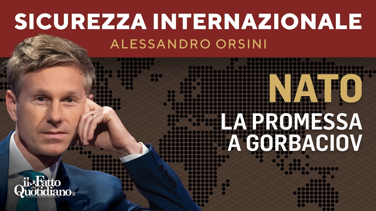 Nato, la promessa a Gorbaciov. La diretta con Alessandro Orsini