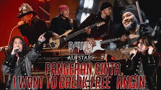 Download lagu Pangeran Cinta, I Want To Break Free, Angin - Dewa19 Ft Virzha & Ello [Stadium Tour 2023] mp3