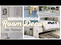 Aesthetic Minimalist Room Decor (On Budget + Shopee Link) Part 1 | Bedroom Make Over ala Pinterest Aesthetic Minimalist Room Decor (On Budget + Shopee Link) Part 1 | Bedroom Make Over ala Pinterest