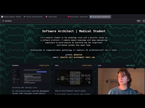 Relentlessly glazing the best dev portfolio I've ever seen.