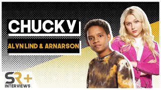 Alyvia Alyn Lind & Bjorgvin Arnarson Interview: Chucky video
