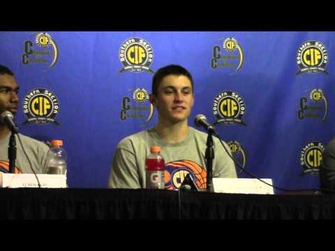 2016 Division 2A Basketball Press Conference – Santa Barbara