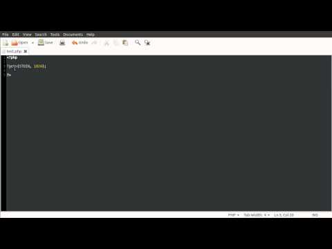 Php Tutorial Command Line Scripts Part 02 Input