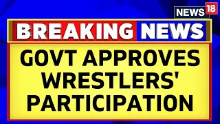 WFI Controversy: Government Approves Participation For Wrestlers Amid Protests | English News