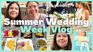 ☀️ Summer Days In Our Life Vlog 🥂 Sister's Wedding, Rehearsal Dinner, Working, 4th Of July, Reading