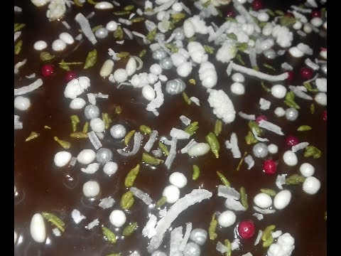 EASY PROCESS OF CHOCOLATE CAKE MAKING AND DECORATING