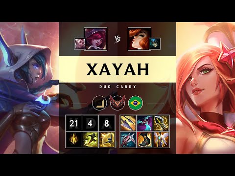 Xayah ADC vs Miss Fortune - BR Grandmaster Patch 25.14