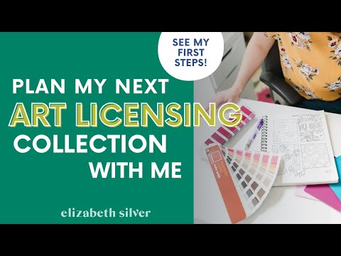 My Art Licensing Collection Design Process : Brainstorming