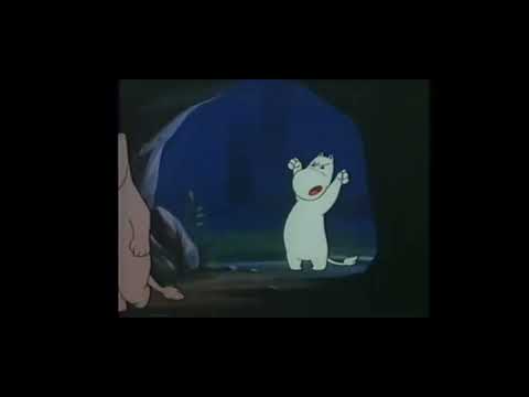 That Scene From Moomin 1972 (Episode 7 - With White Horse and Full Moon)