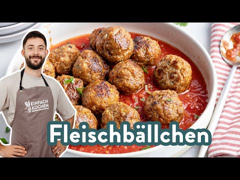 Fleischbällchen 😋 🍅 | nach Omas Rezept ❤️ | Einfach Kochen