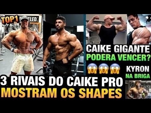 CAIKE ESTÁ GIGANTE E 3 RIVAIS DE PESO MOSTRAM SHAPES IMPRESSIONANTES (BRANDON, ANDREI DEIU e KYRON)