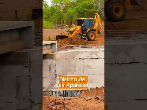 PONTE DE CONCRETO EM VILA APARECIDA ENTRA NA RETA FINAL DAS OBRAS!