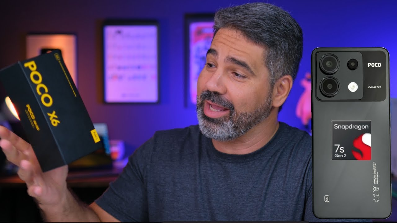 TÁ NA MÃO! Poco X6 12GB 256GB - Lançamento 2024 - Que Smartphone legal.