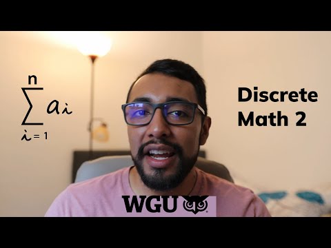 WGU Discrete Math 2 Tips and Tricks | Passed on 1st Attempt!
